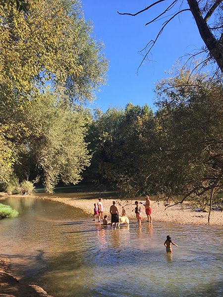 Journée baignade