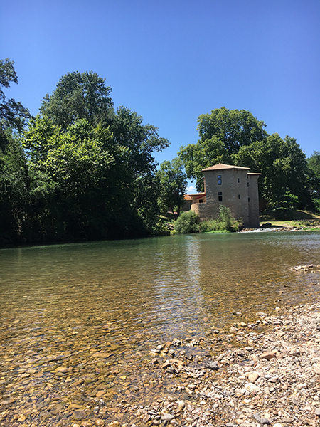 Moulin au bord de l’Hérault