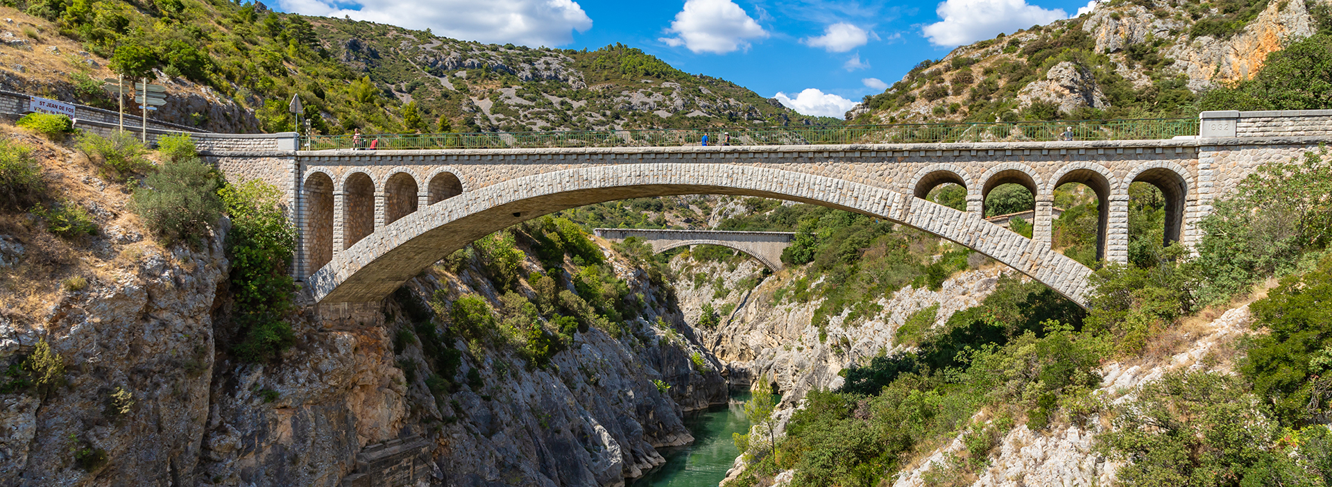 De Duivelsbrug in Hérault