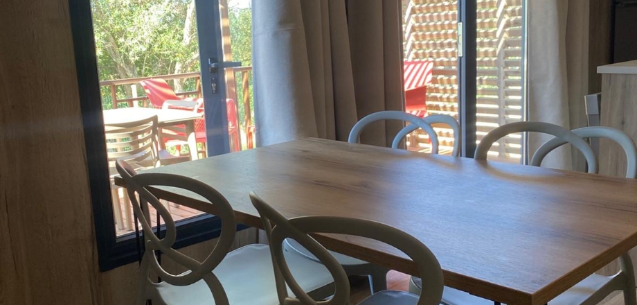 Mobil-home Syrah, en location au camping les Amandiers dans l’Hérault
