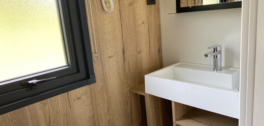 Mobil-home Syrah, en location au camping les Amandiers dans l’Hérault